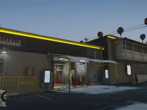 Cyberpunk Taxi FiveM resource preview