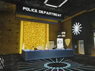 Cyberpunk MRPD Police Department FiveM resource preview