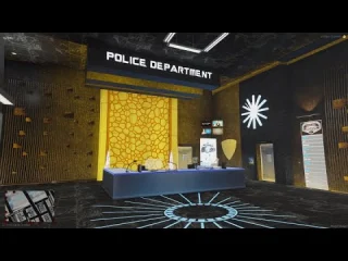 Cyberpunk MRPD Police Department FiveM resource preview