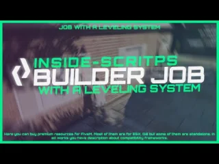 Builder Job (Leveling System) FiveM resource preview