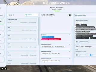 CopNet MDT (ESX/QB) FiveM resource preview