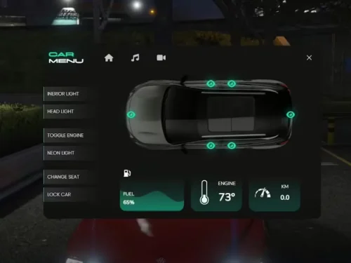 2NA Car Control FiveM resource preview