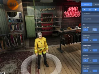 Female clothing pack outfits for FiveM characters