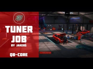 Jakers Tuners Autos Script (QBCore) FiveM resource preview