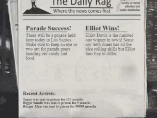 Newspaper script