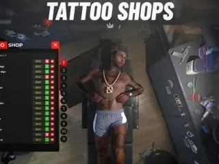 [ESX/QB] VMS_tattooshop – ADVANCED TATTOO SHOPS FiveM resource preview