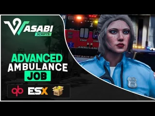 [ESX] Advanced Ambulance Job FiveM resource preview
