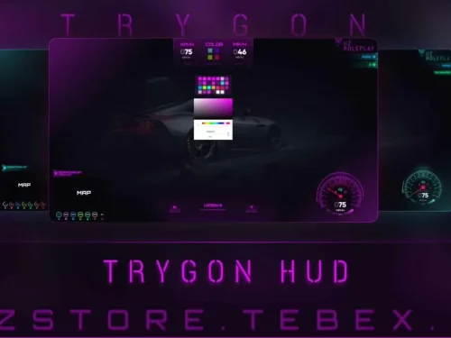 Trygon HUD FiveM resource preview