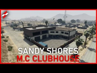 Sandy Shores M.C. Clubhouse (V2) FiveM resource preview
