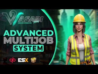 Premium MultiJob FiveM resource preview