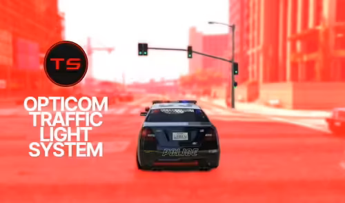 Opticom Traffic Light System FiveM resource preview
