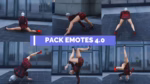 Aperçu du menu d'animations DP Emotes v4.0 pour FiveM
