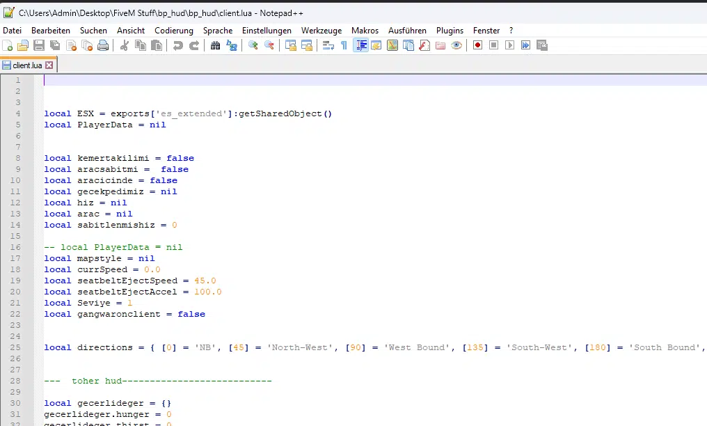 É assim que o Notepad++ se parece.