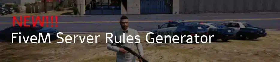 FiveM Server Rules Generator