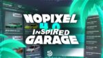 NoPixel 4.0 Garage System FiveM aperçu de la ressource 5