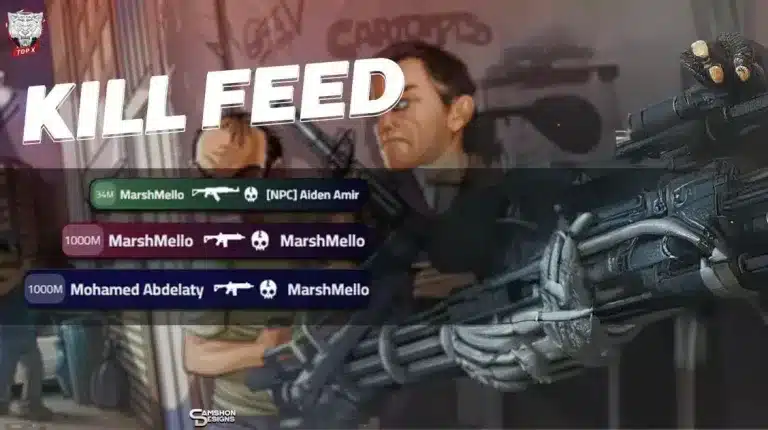 TopX Killfeed