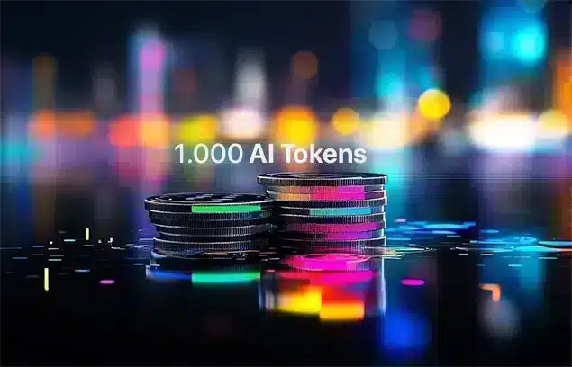 1000 AI Tokens