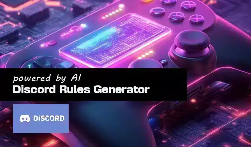 Discord Rules Generator