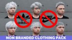 Pack de vêtements sans marque
