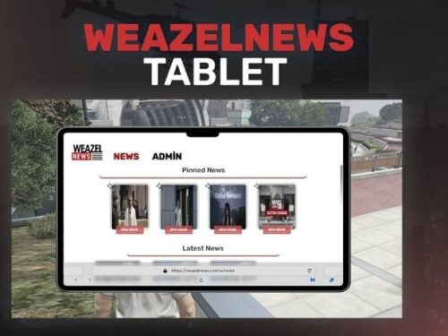 Aperçu de la ressource Debux Weazel News FiveM
