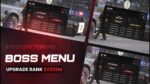Menu du patron