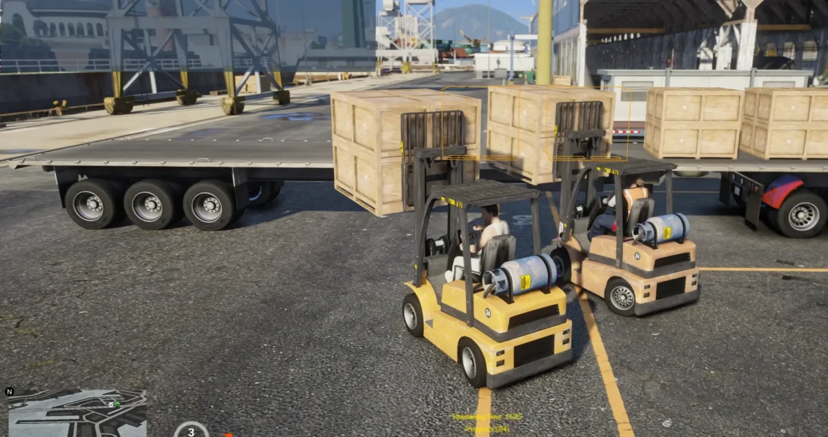 Aperçu de la ressource 0R Trucker FiveM 2
