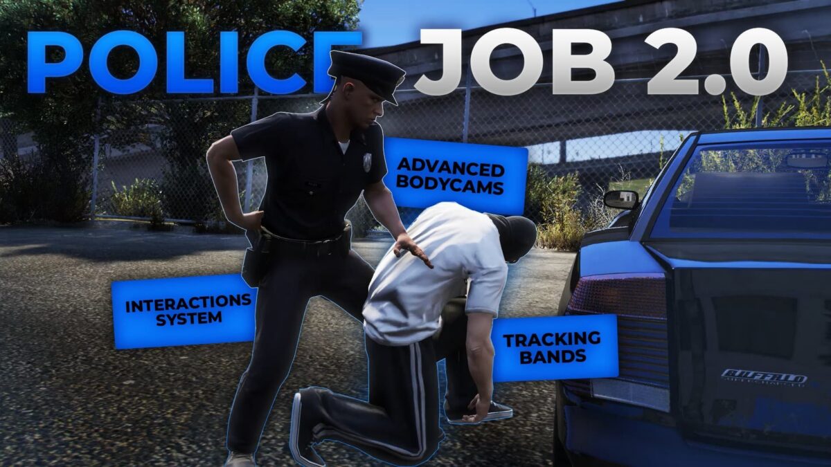 Aperçu des ressources du script ADS Police pour FiveM