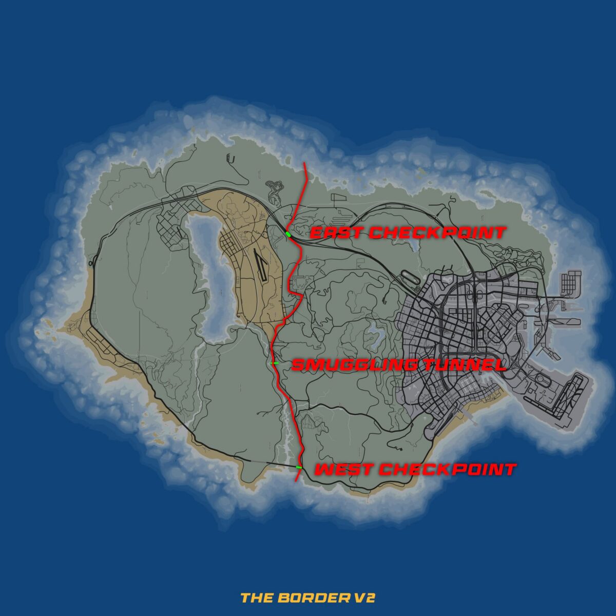 THE BORDER V2 FiveM resource preview 2