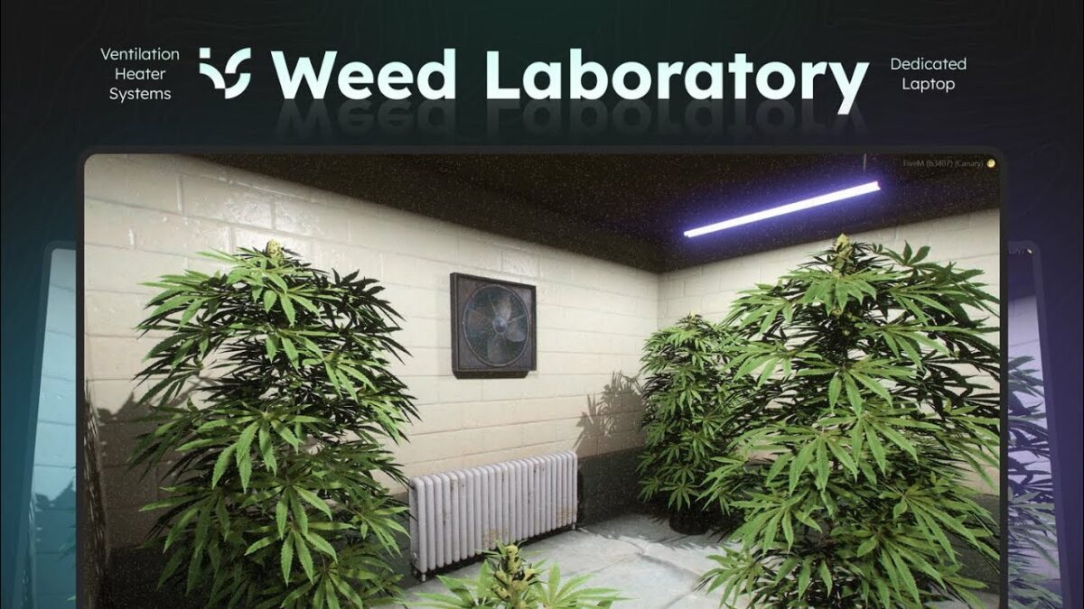 weedlab Aperçu de la ressource FiveM Weed Laboratory (QB)