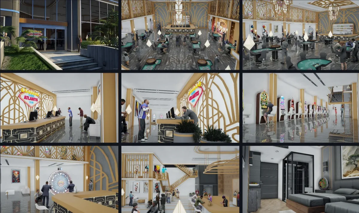 Aperçu de la ressource Casino Atlantis Club FiveM 3