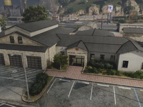 Vignette FiveM MLO du service d'incendie de RedSaint Paleto