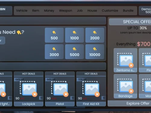 ARS VIP Shop FiveM resource preview