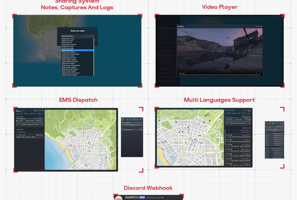 l2s-dispatch FiveM aperçu de la ressource 5