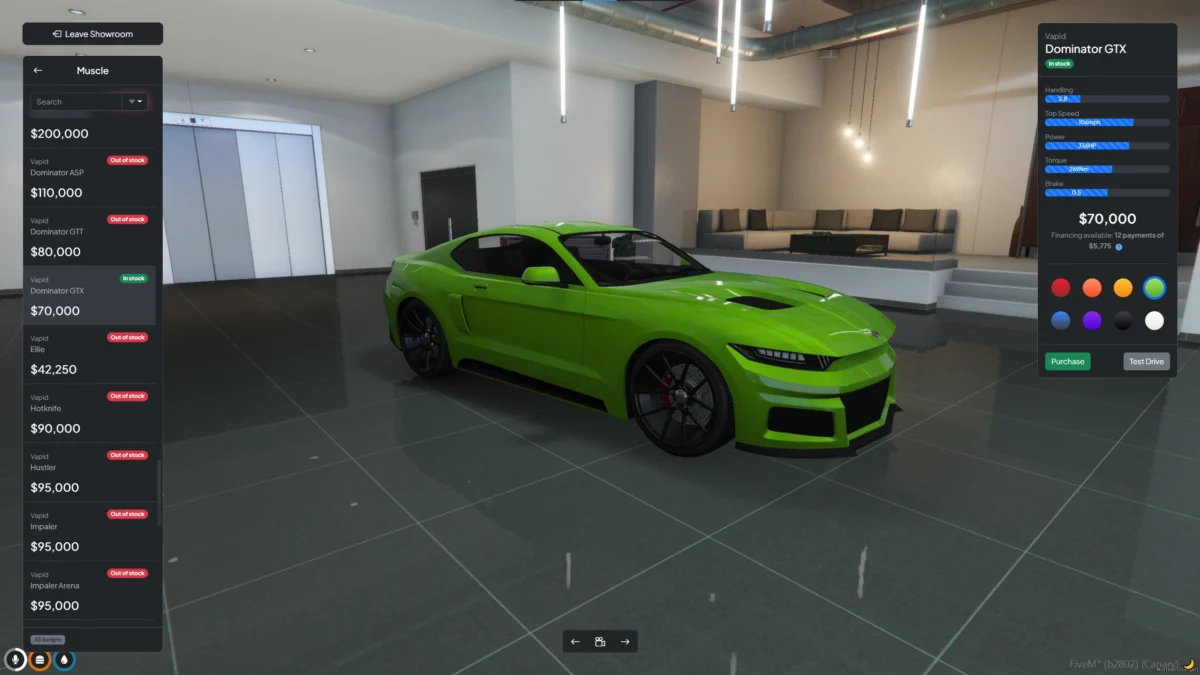 Aperçu de la ressource JG Dealerships FiveM 7
