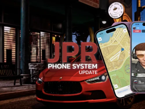 Aperçu des ressources FiveM du système téléphonique JPR