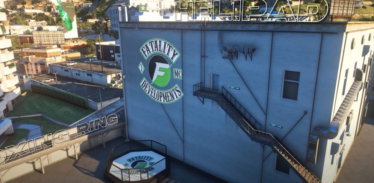 Aperçu de la ressource Fatality Vinewood MC Clubhouse FiveM 2