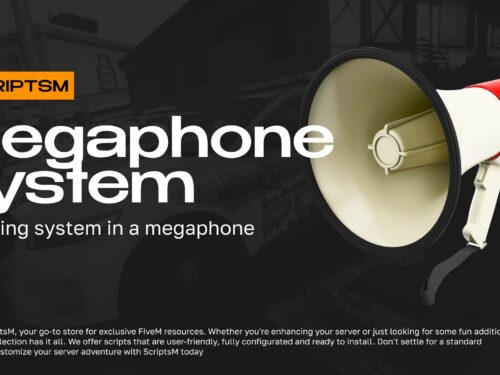 Aperçu de la ressource FiveM Megaphone Mod (véhicule et portable)