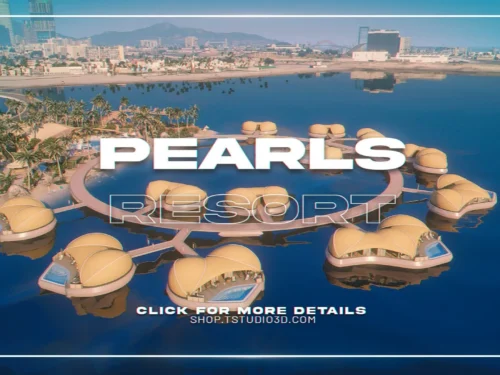 Aperçu de la ressource TStudio Pearls Resort FiveM