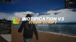 Aperçu de la ressource iNotificationV3 pour FiveM