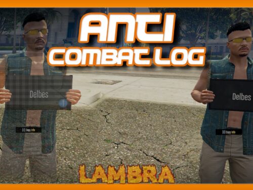 Anti CombatLog FiveM resource preview