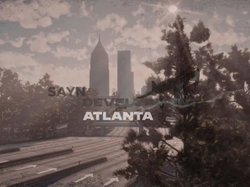 Aperçu de la carte d'Atlanta pour FiveM