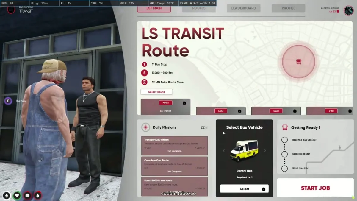 CodeM LSTransit FiveM vista previa del recurso 3