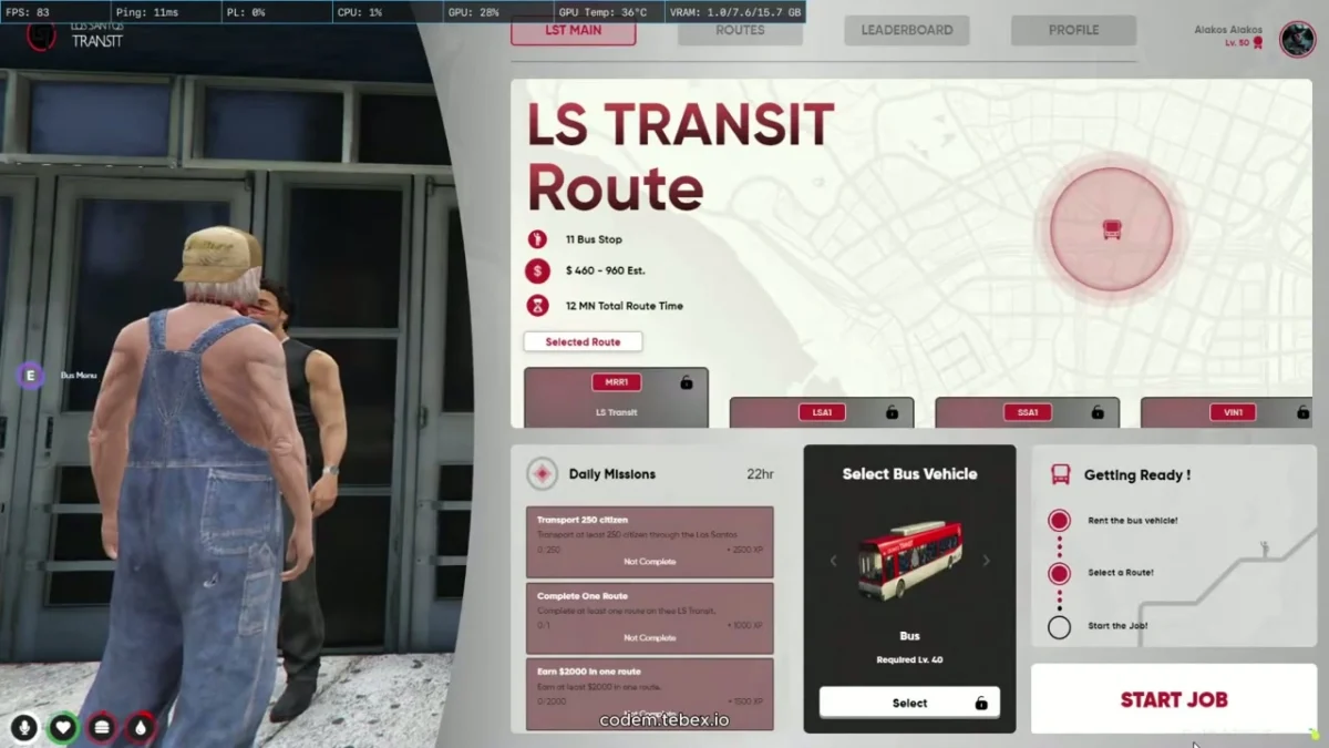 CodeM LSTransit FiveM vista previa del recurso 6