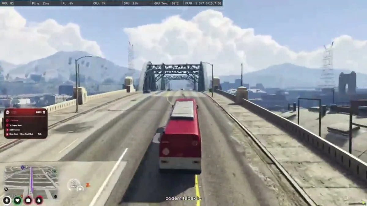 CodeM LSTransit FiveM vista previa del recurso 7
