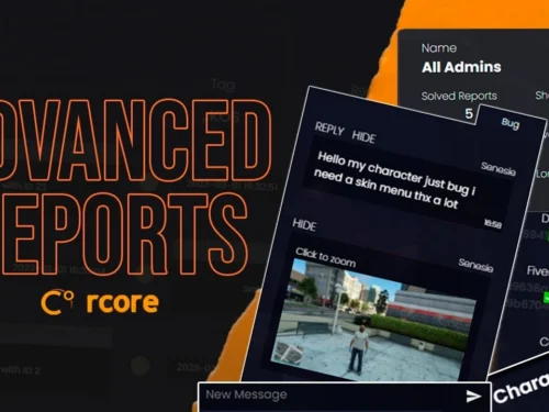rcore Advanced Reports FiveM resource preview