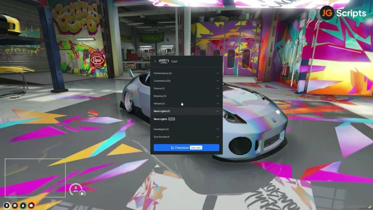 Aperçu de la ressource JG Mechanic (Bundle) FiveM 5