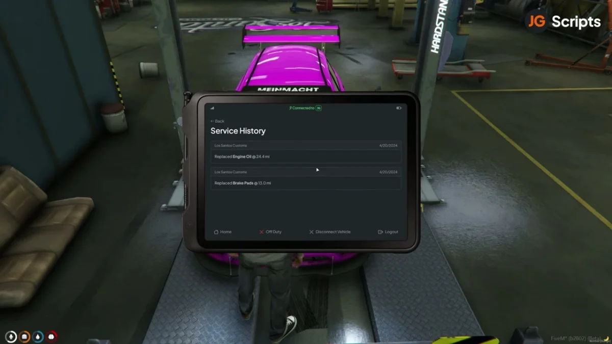 Aperçu de la ressource JG Mechanic (Bundle) FiveM 8