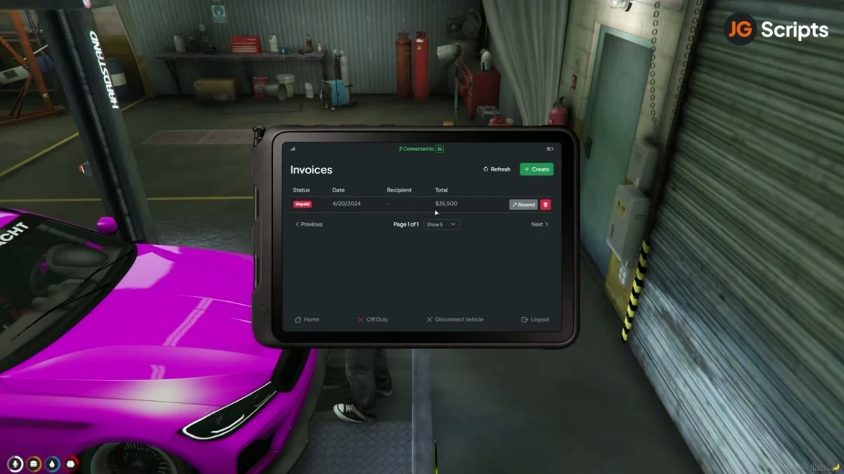 Aperçu de la ressource JG Mechanic (Bundle) FiveM 10