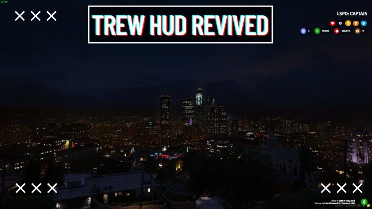 Trew HUD UI Aperçu de la ressource Trew HUD UI FiveM