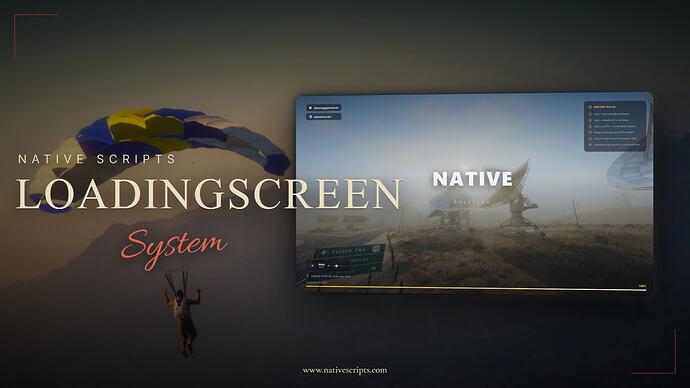 ns-loadingscreen 🎬 — A Modern Loading Screen for Your FiveM Server